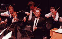 Conducting Quantz with EUBO concerto in Reims (1997)